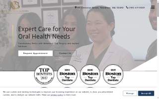 Needham Oral Surgery and Implant Center website