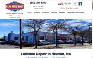 Newton Auto Body & Repair website