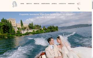 Primavera Dreams Weddings Italy Boston website