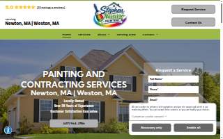Stephen Navarro Painters of Newton website