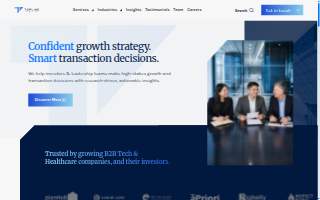 Topline Strategy Group website