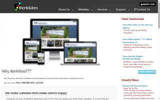 BerkSites - IT Solutions & Website Design of North Adams website