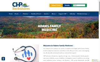 CHP North Adams Family Medical and Dental Center website