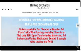 Hilltop Orchards Home of Furnace Brook Winery and Jmash Cidery and The Taproom at Hilltop Orchards website