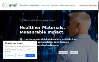 Materially Better (formerly Integrated Eco Strategy) website