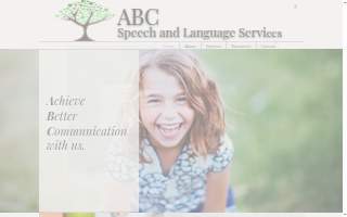 ABC Speech and Language Services, LLC website