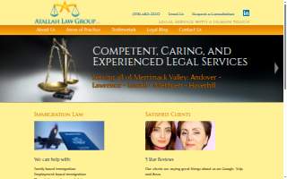 Atallah Law Group of North Andover website