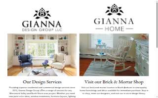 Gianna Design Group of North Andover website