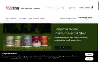 Home Decor Group website