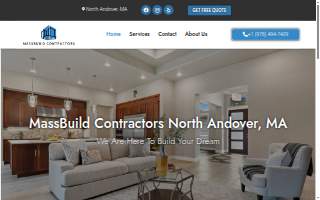 Massbuild Contractors of North Andover website