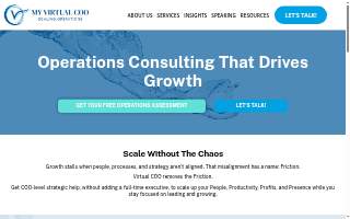 My Virtual COO website