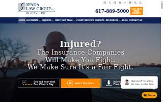 Spada Law Group, LLC of North Andover website