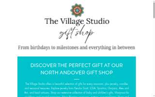 The Village Studio Gift Shop website