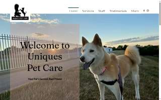 Uniques Pet Care, LLC website