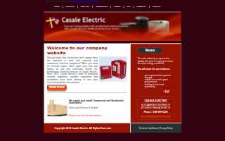 Casale Electric website