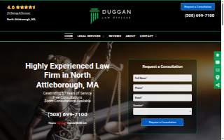 Duggan Law Offices website