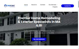 On Point Home Remodel of North Attleborough website