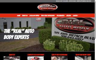 Riel Auto Body LLC website