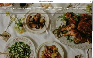 Blue Door Gatherings of Northampton website