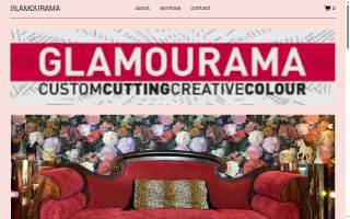 Glamourama website