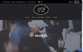 HB Real Estate - Northampton website