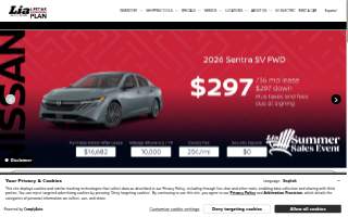 Lia Toyota Northampton Auto Repair & Service Center website