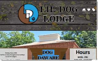 Lil Dog Lodge website