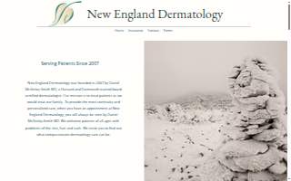 New England Dermatology & Laser Center website
