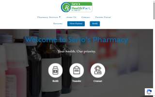 Serio's Pharmacy website