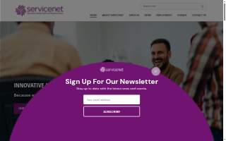 ServiceNet Inc. REACH Early Intervention website