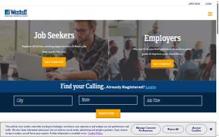 Westaff of Northampton website