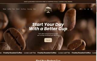 Aliste Marketing Collective website