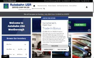 AutoBahn Auto Repair website