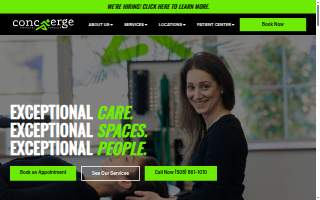 Concierge Physical Therapy of Northborough website