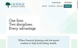 Hodge Associates Inc website