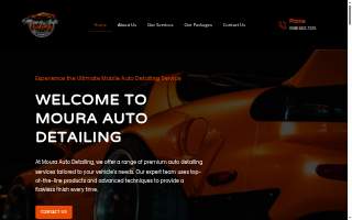 Moura Auto Detailing website