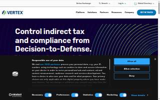 Vertex Web Design website