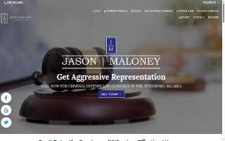 Attorney at Law Jason Maloney website