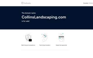 Collins Landscaping of Norton website