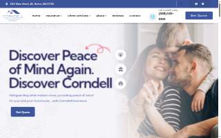 Corndell Insurance website
