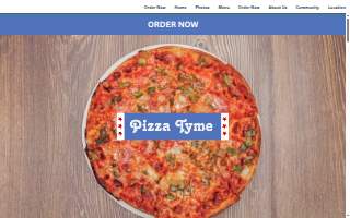 Pizza Tyme website