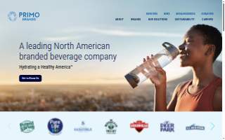 Primo Brands Delivery website
