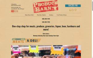 Produce Barn website