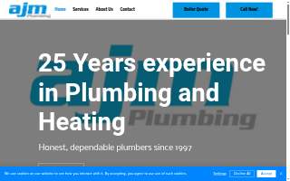 AJM Plumbing And Heating LLC website