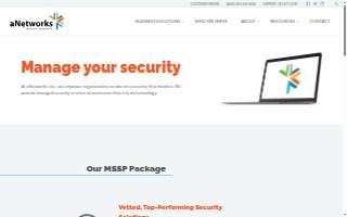 aNetworks, Inc. website