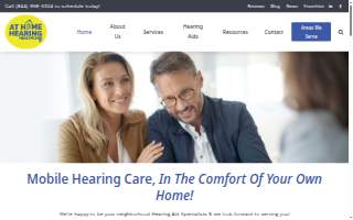 At Home Hearing Healthcare of Norwell website