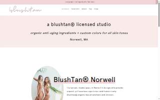 BlushTan Norwell website