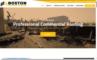 Boston Alliance Roofing website