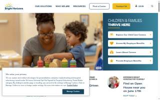 Bright Horizons at Norwell website