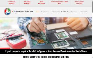 RGB Computer Solutions of Norwell website